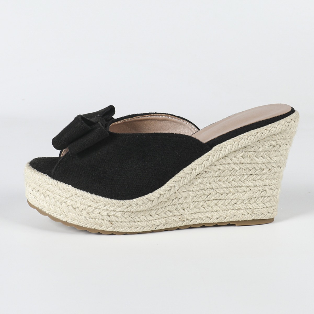 Wedge Espadrille Women - LIHUAMAO kadın süet dolgu topuk ayakkabı
