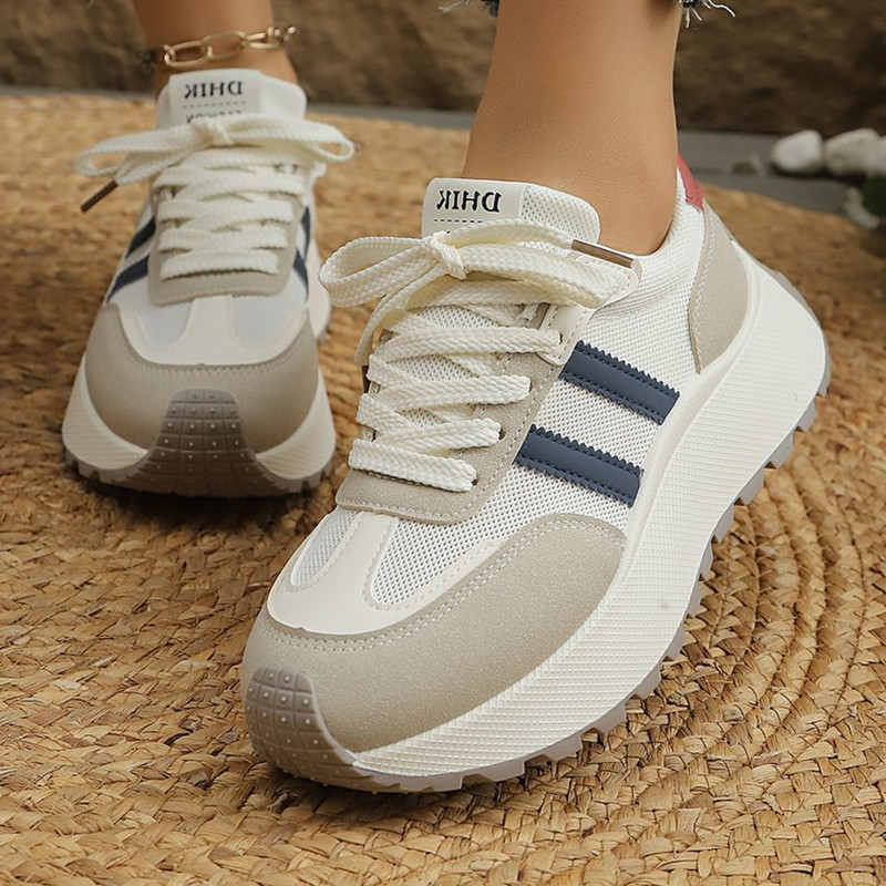 Wedge Espadrille Women - Nefes Alabilen Fileli Sportif Günlük Kadın