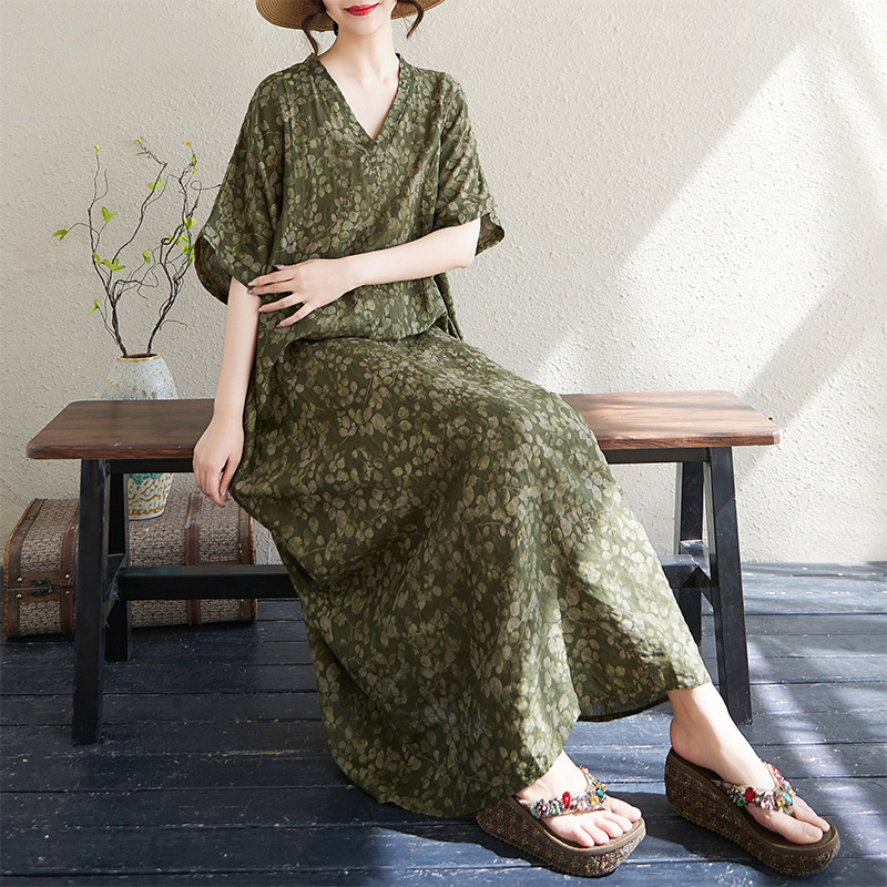 Yazlık V Yaka Bol Kesim Pamukl - Linen Dress Wrap incelemesi ve fiyatı