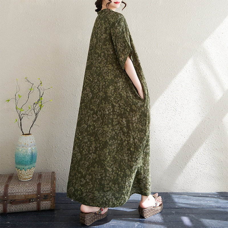 Yazlık V Yaka Bol Kesim Pamukl - Linen Dress Wrap incelemesi ve fiyatı