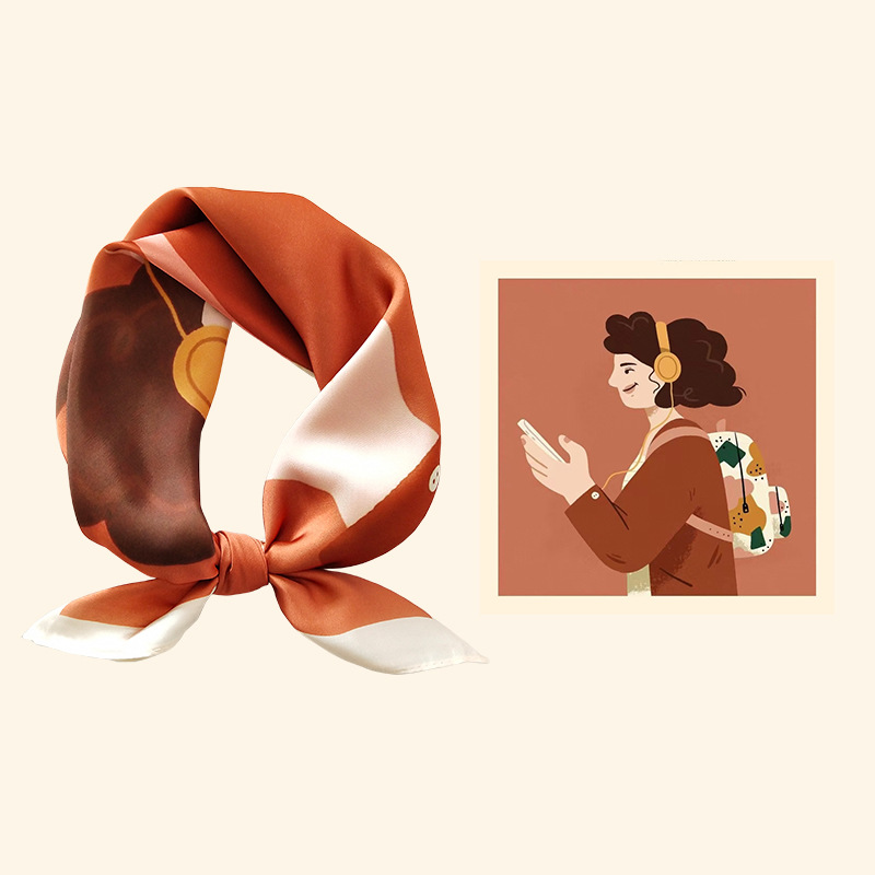 Kadın İpek Karikatür Eşarp Kar - Headband Summer Knit incelemesi ve fiyatı